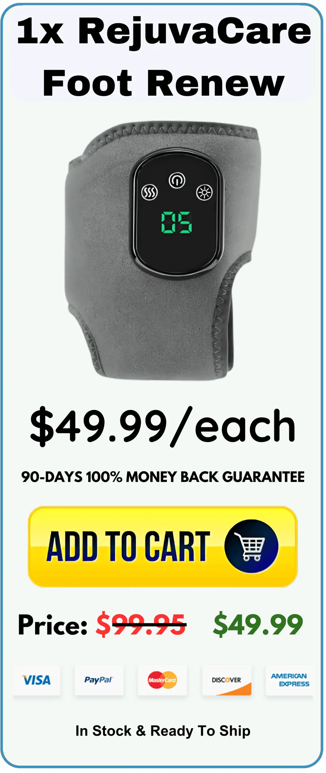 RejuvaCare Foot Renew price 